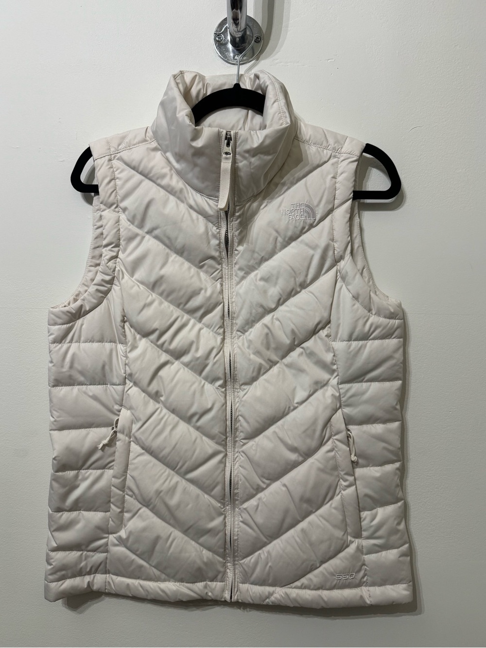 The North Face Women's Cream Quilted Vest